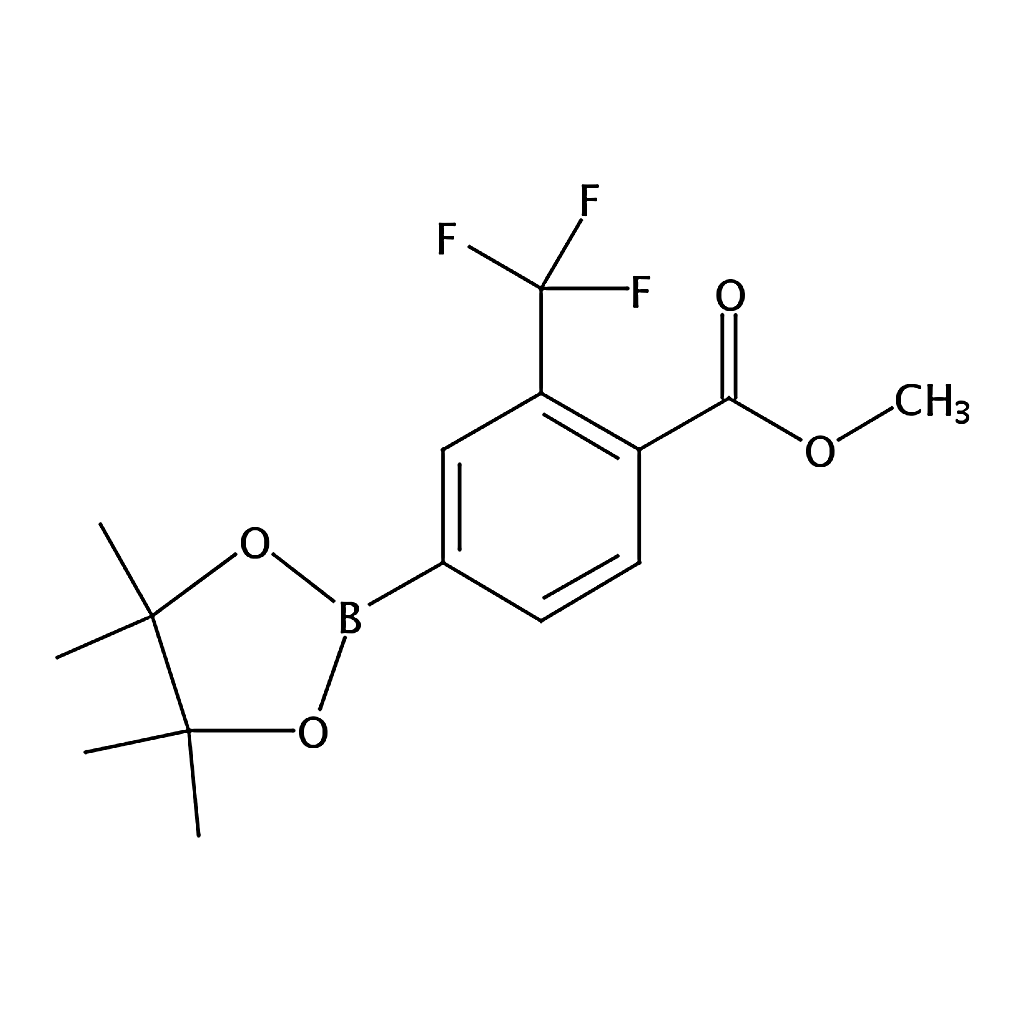 RHAWN Methyl 4-(4，4，5，5-tetramethyl-1，3，2-dioxaborolan-2-yl)-2-(trifluoromethyl)benzoate