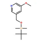 RHAWN 3-((tert-Butyldimethylsilyloxy)methyl)-5-methoxypyridine