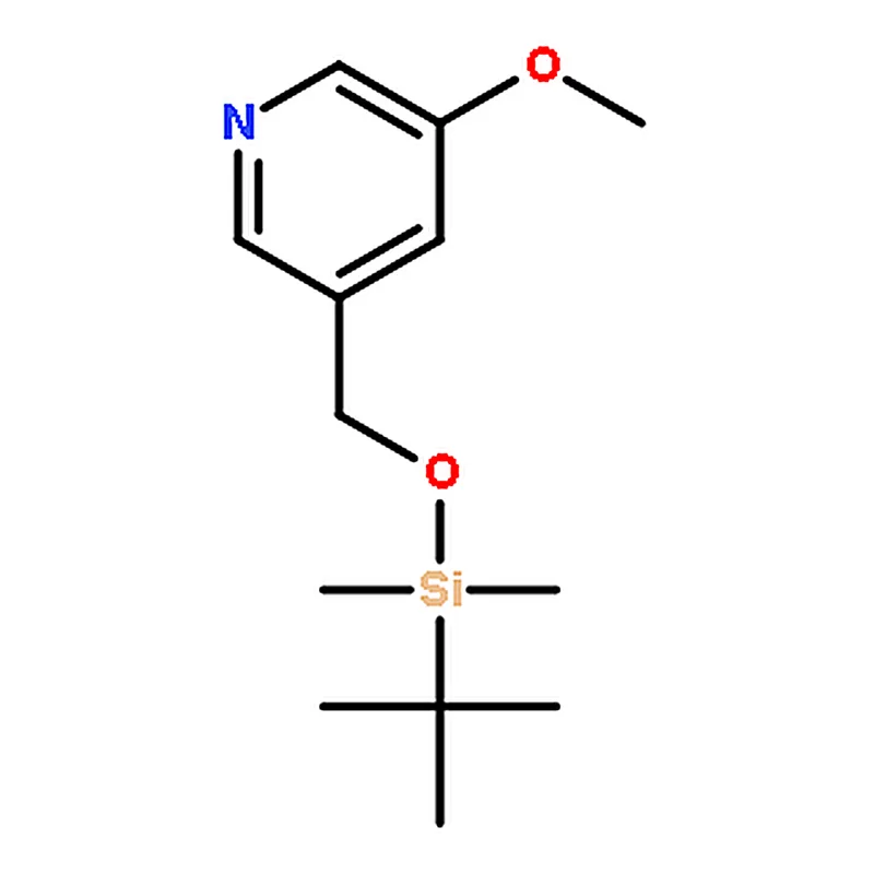 RHAWN 3-((tert-Butyldimethylsilyloxy)methyl)-5-methoxypyridine