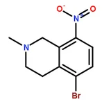 RHAWN 5-Bromo-2-methyl-8-nitro-1,2,3,4-tetrahydroisoquinoline