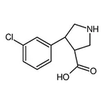 RHAWN (3R,4S)-4-(3-Chlorophenyl)pyrrolidine-3-carboxylic acid