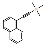 RHAWN 1-(1-Naphthyl)-2-(trimethylsilyl)acetylene