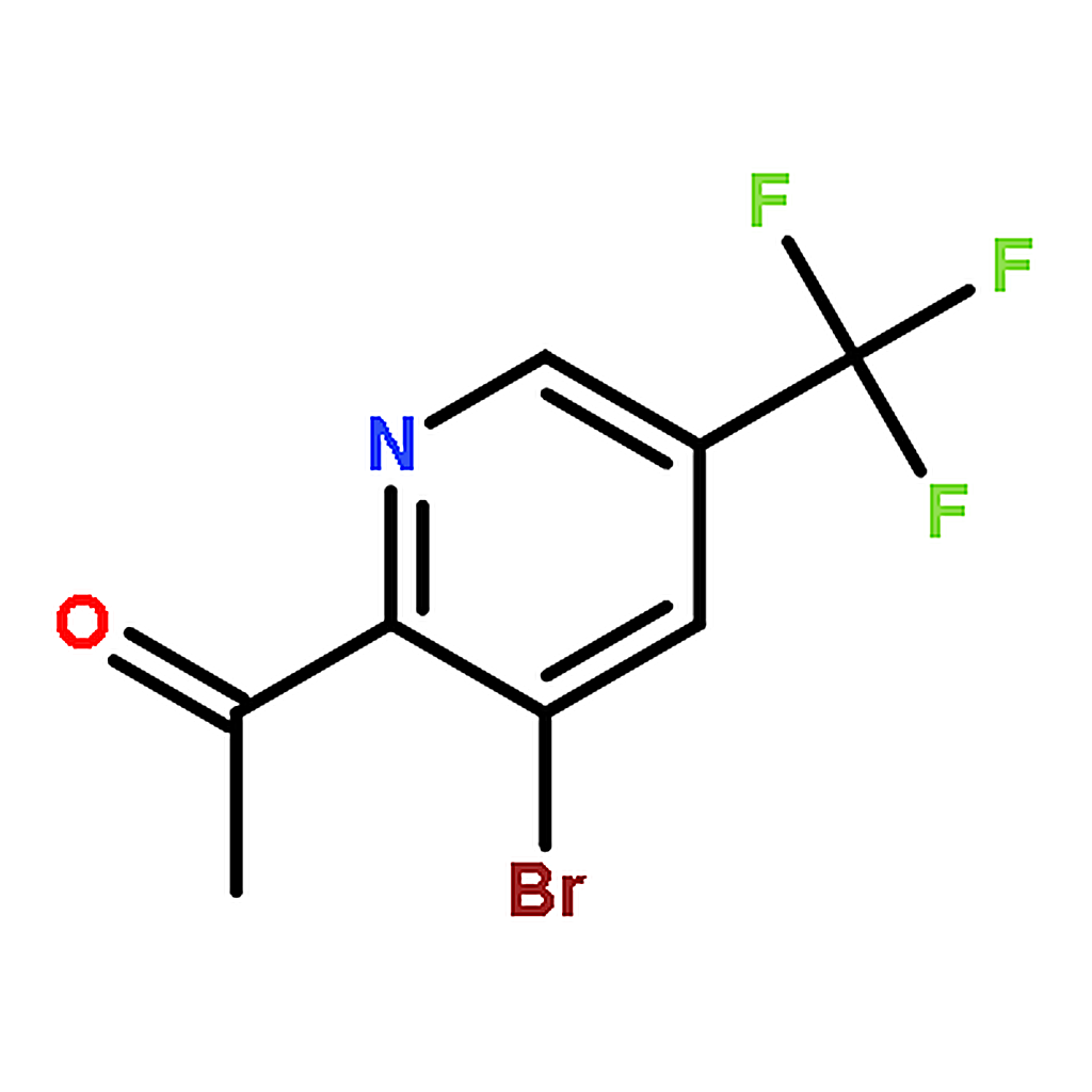 RHAWN 1-(3-Bromo-5-(Trifluoromethyl)Pyridin-2-Yl)Ethanone