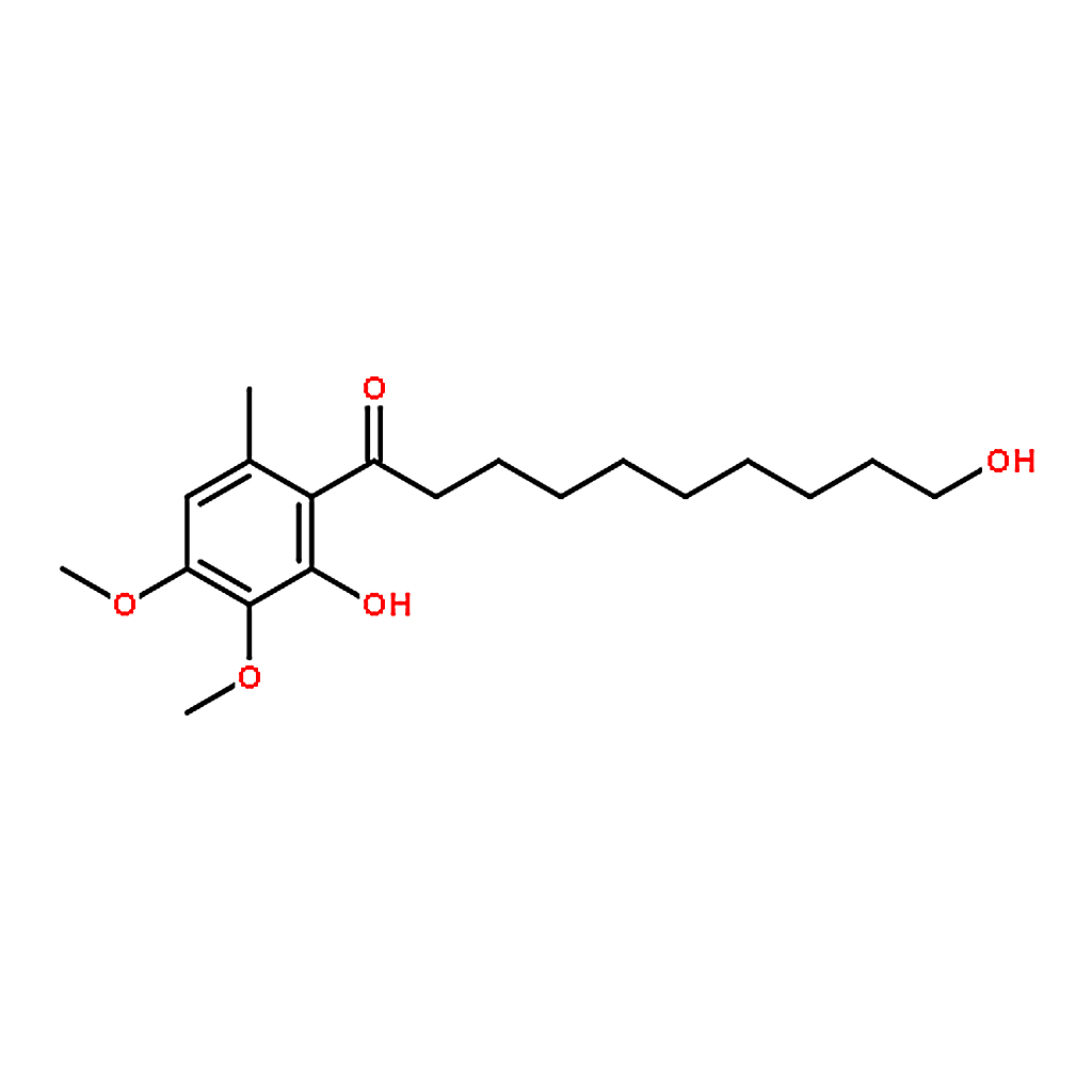 RHAWN 10-Hydroxy-1-(2-hydroxy-3,4-dimethoxy-6-methylphenyl)decan-1-one