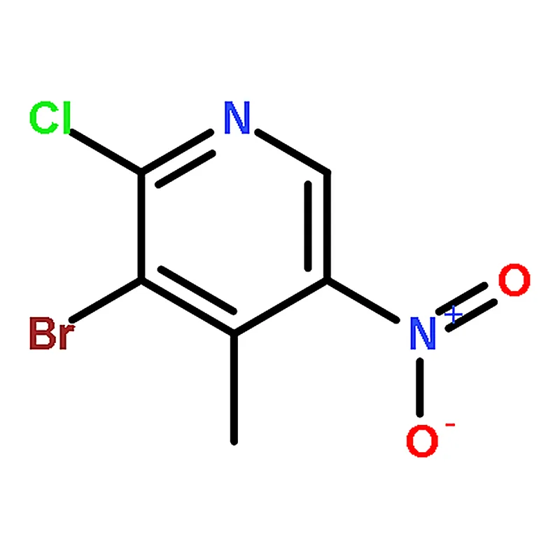 RHAWN 3-Bromo-2-chloro-4-methyl-5-nitropyridine