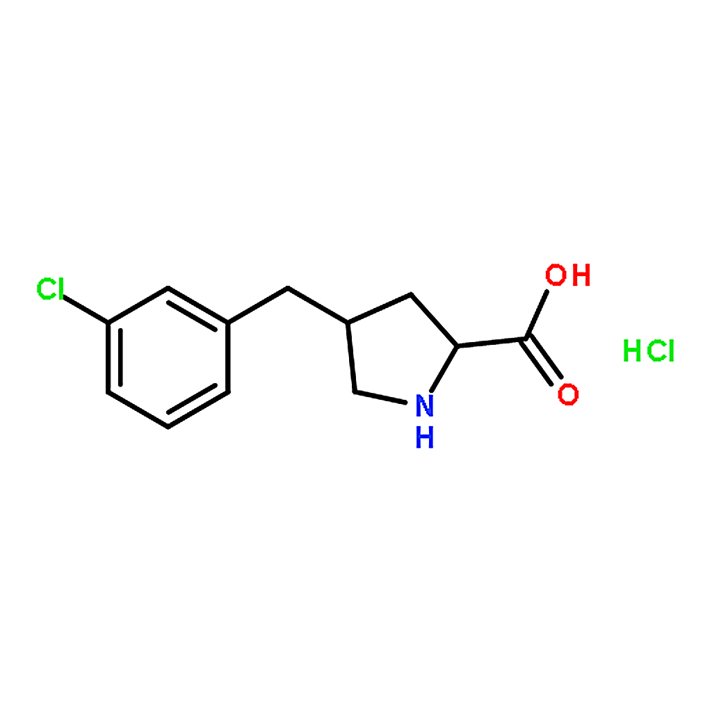 RHAWN (2S，4R)-4-(3-chlorobenzyl)pyrrolidine-2-carboxylic acid hydrochloride