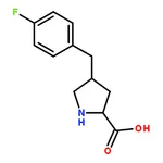 RHAWN (2S,4R)-4-(4-Fluorobenzyl)pyrrolidine-2-carboxylic acid