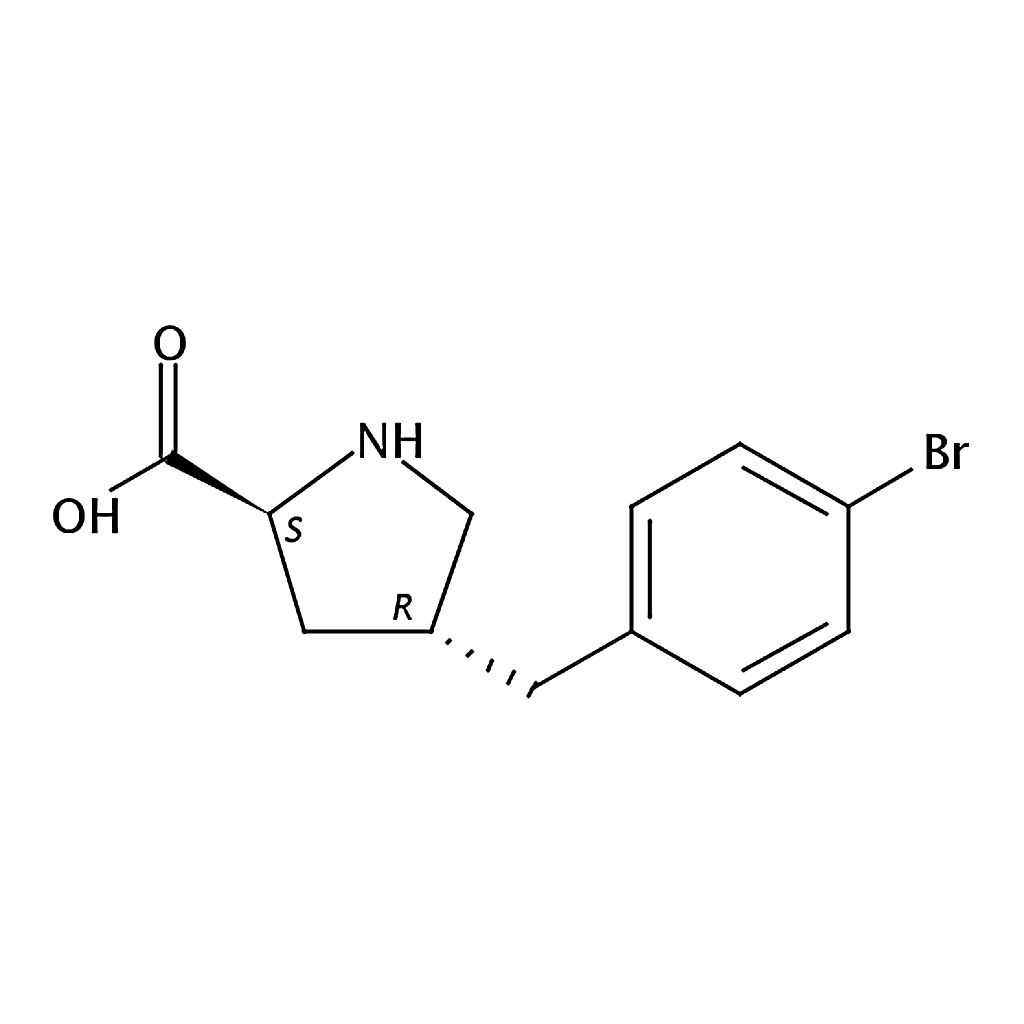 RHAWN (2S，4R)-4-(4-Bromobenzyl)pyrrolidine-2-carboxylicacid