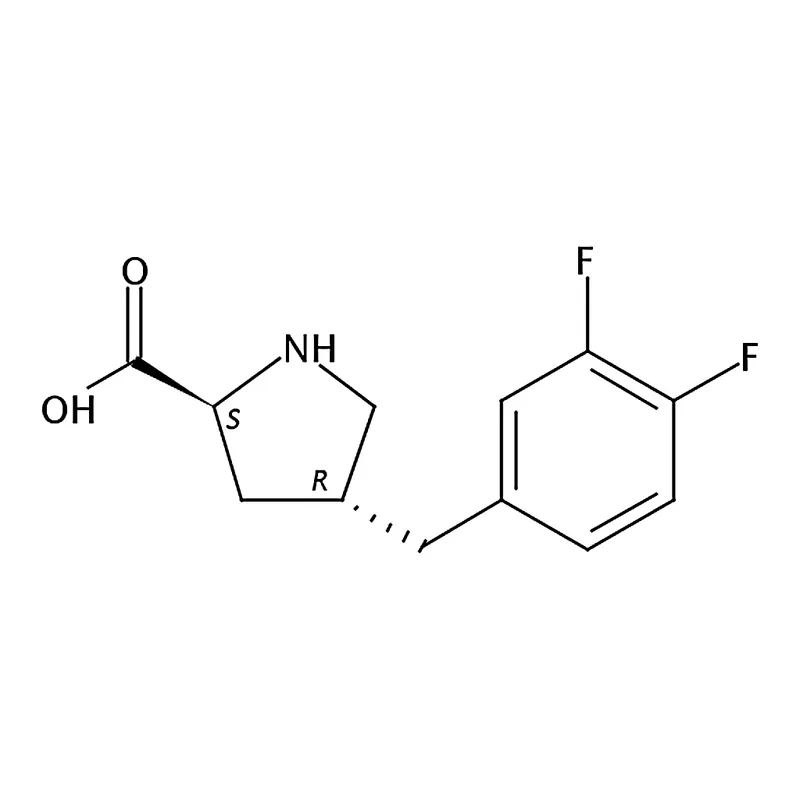 RHAWN (2S,4R)-4-(3,4-Difluorobenzyl)pyrrolidine-2-carboxylic acid