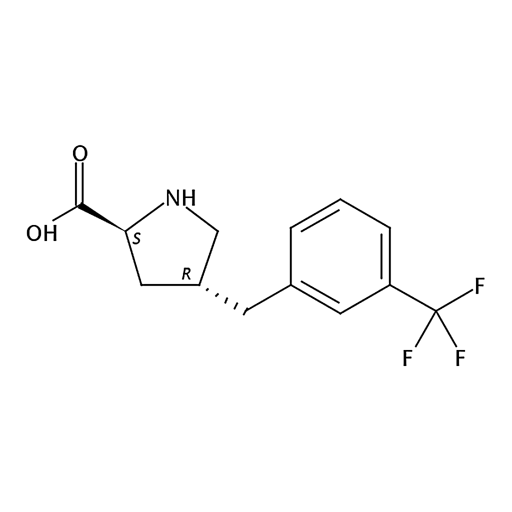 RHAWN (2S,4R)-4-(3-(Trifluoromethyl)benzyl)pyrrolidine-2-carboxylic acid