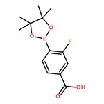 RHAWN 3-Fluoro-4-(4,4,5,5-tetramethyl-1,3,2-dioxaborolan-2-yl)benzoic acid