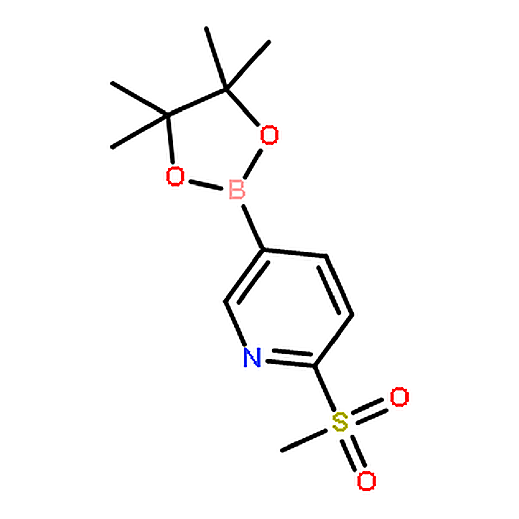 RHAWN 2-(Methylsulfonyl)-5-(4,4,5,5-tetramethyl-1,3,2-dioxaborolan-2-yl)pyridine