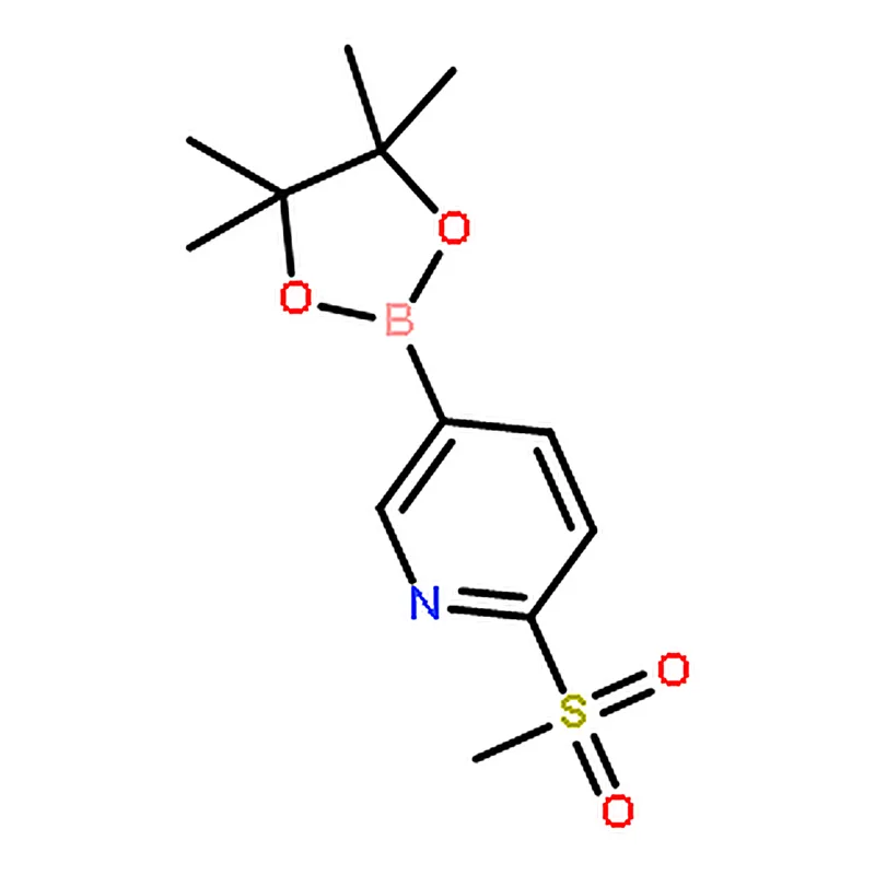 RHAWN 2-(Methylsulfonyl)-5-(4,4,5,5-tetramethyl-1,3,2-dioxaborolan-2-yl)pyridine