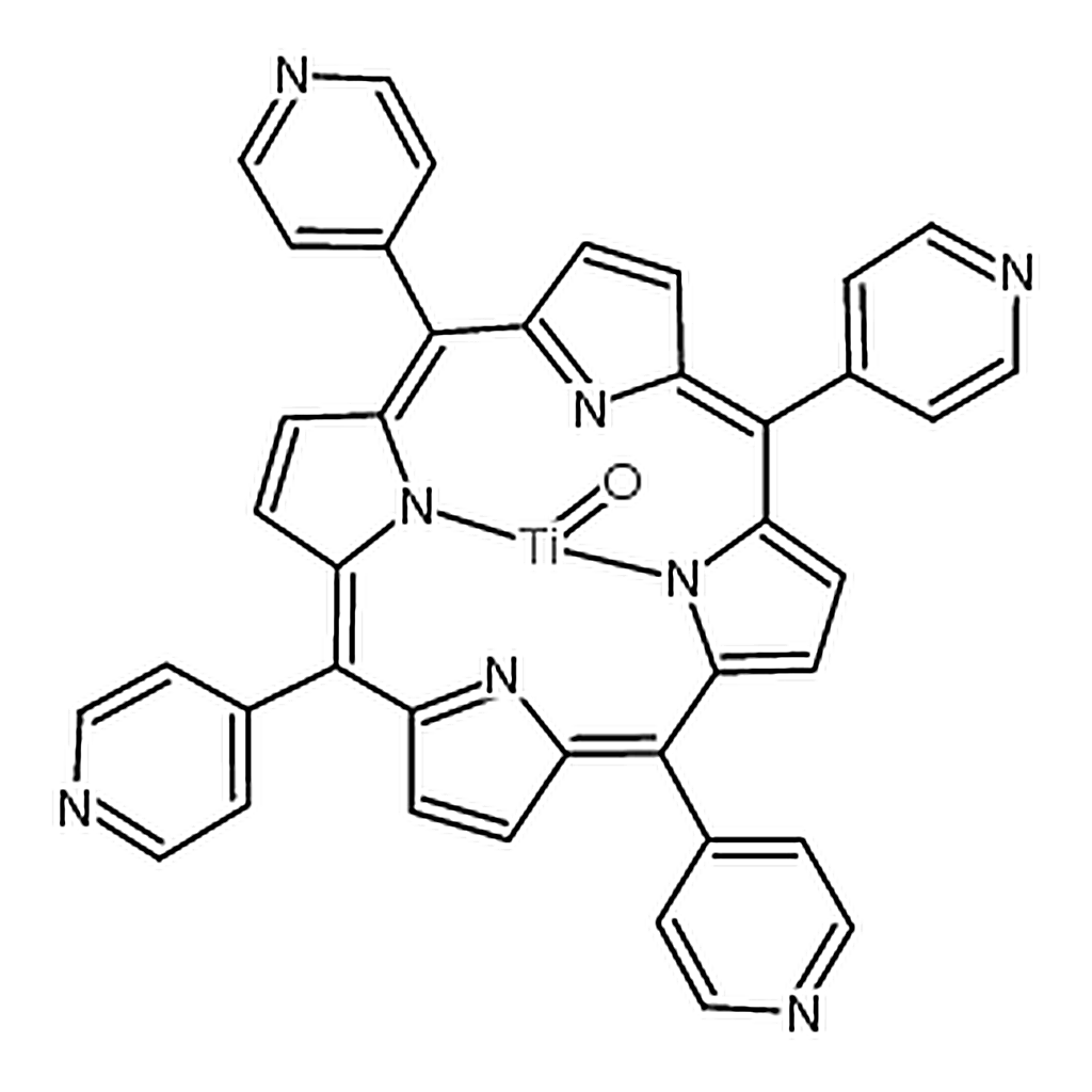 RHAWN Oxo[5，10，15，20-tetra(4-pyridyl)porphyrinato]titanium(IV)