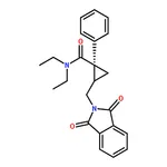 RHAWN cis-2-((1,3-Dioxoisoindolin-2-yl)methyl)-N,N-diethyl-1-phenylcyclopropanecarboxamide