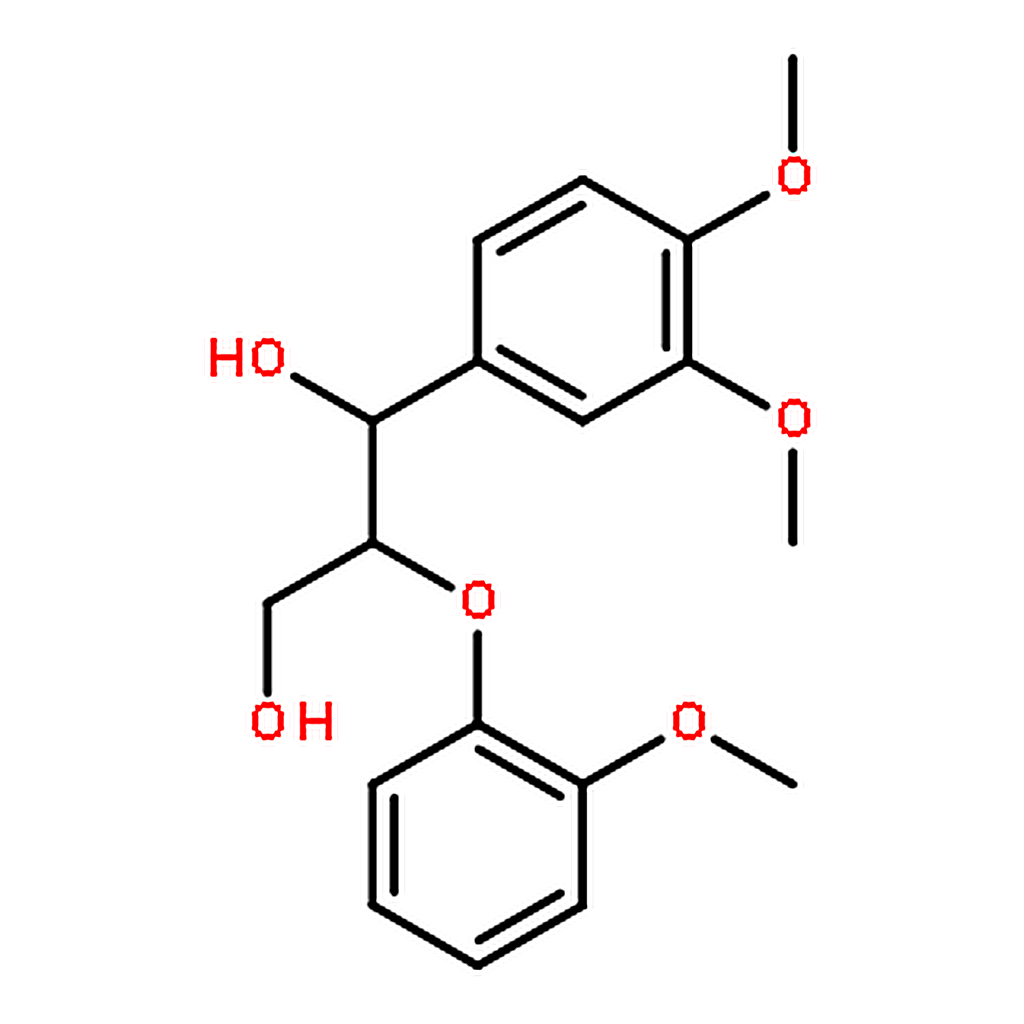 RHAWN 1-(3，4-Dimethoxyphenyl)-2-(2-methoxyphenoxy)propane-1，3-diol