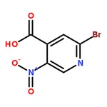 RHAWN 2-bromo-5-nitropyridine-4-carboxylic acid