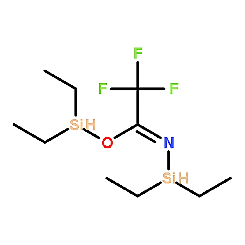 RHAWN <i>N</i>,<i>O</i>-Bis(diethylhydrogensilyl)trifluoroacetamide [Simultaneous cyclic silylene