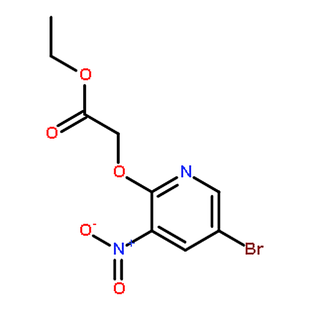RHAWN Ethyl 2-((5-bromo-3-nitropyridin-2-yl)oxy)acetate
