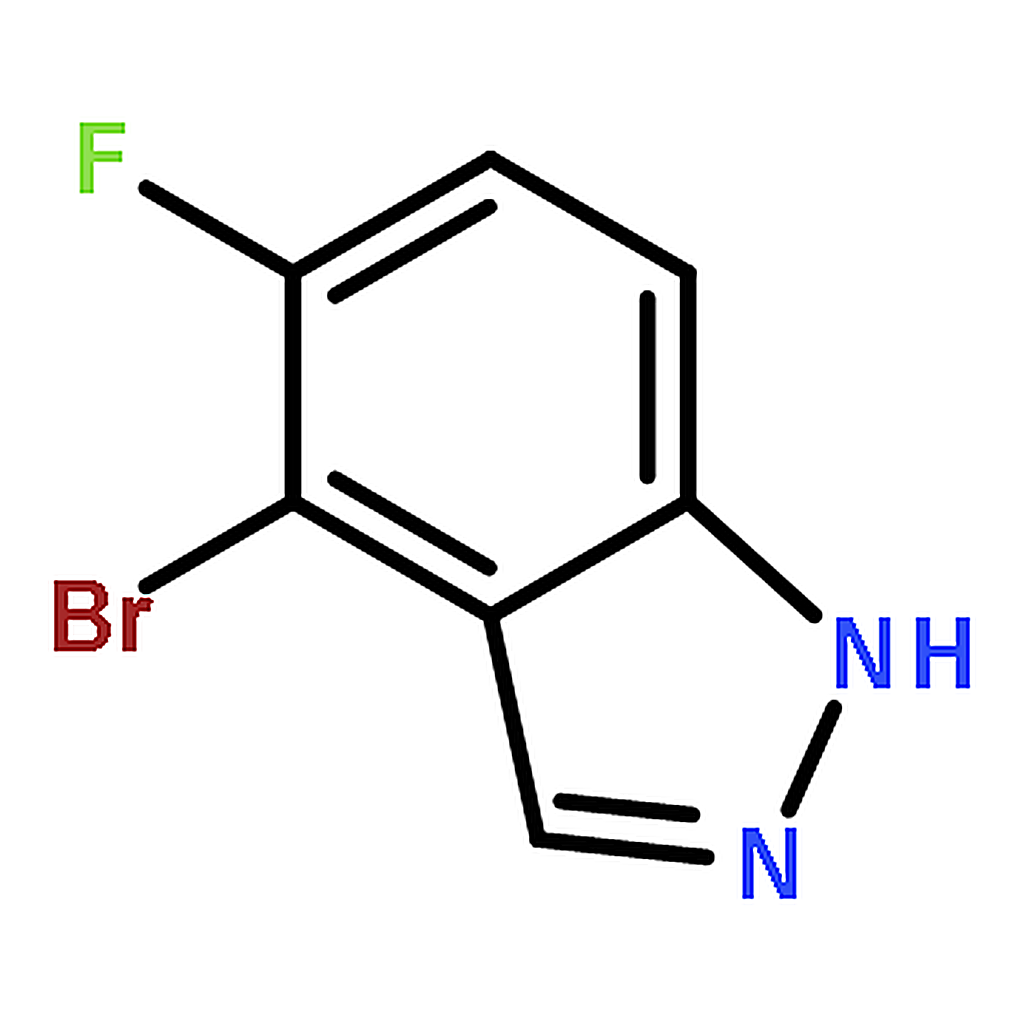 RHAWN 4-Bromo-5-fluoro-1H-indazole