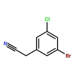 RHAWN 2-(3-Bromo-5-chlorophenyl)acetonitrile