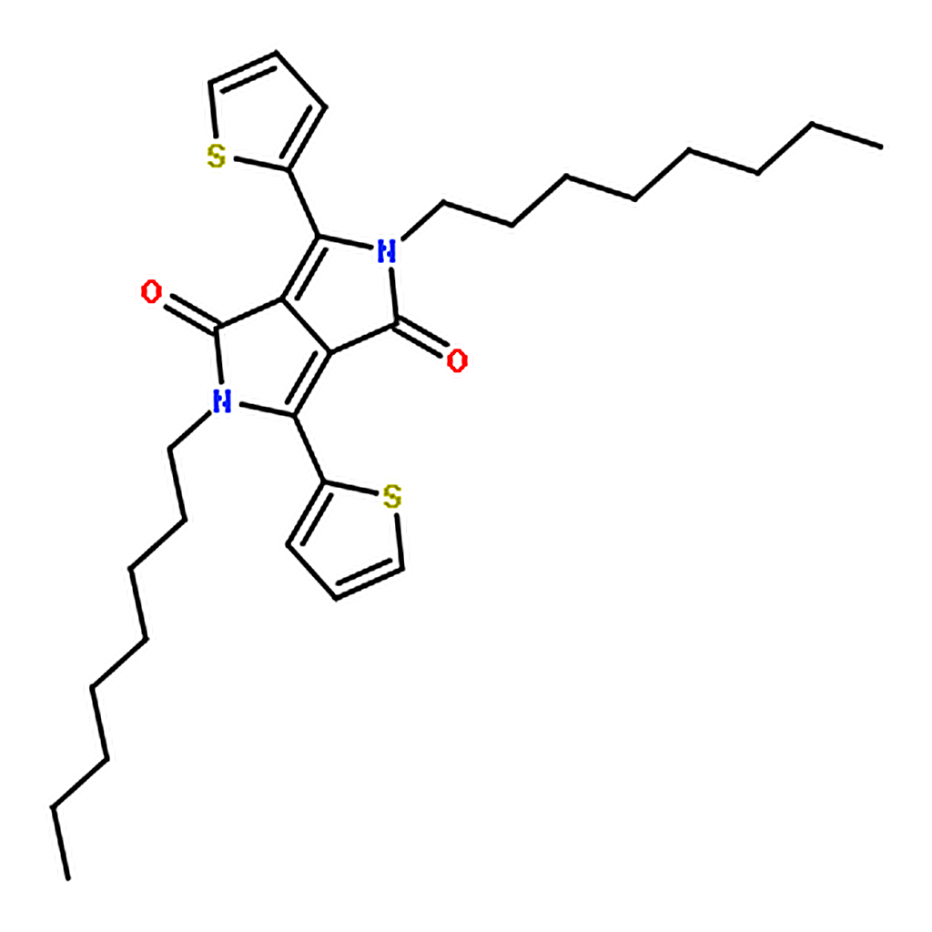 RHAWN 2,5-Dioctyl-3,6-di(thiophen-2-yl)pyrrolo[3,4-c]pyrrole-1,4(2H,5H)-dione