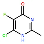 RHAWN 6-Chloro-5-fluoro-2-methylpyrimidin-4-ol