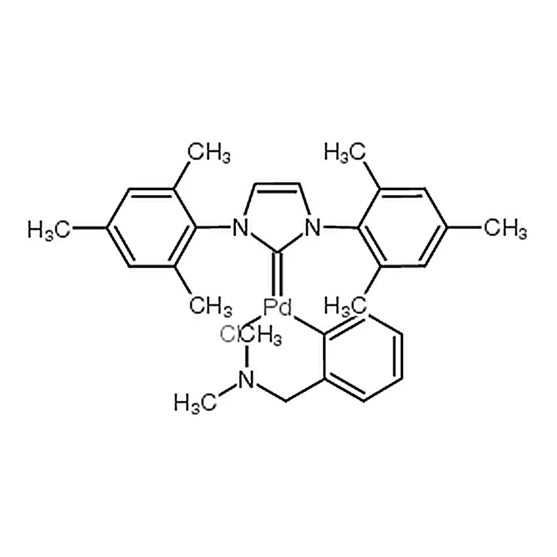 RHAWN Chloro[(1,3-dimesitylimidazol-2-ylidene)(<i>N</i>,<i>N</i>-dimethylbenzylamine)palladium(II)