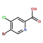 RHAWN 5-Bromo-4-chloropicolinic acid