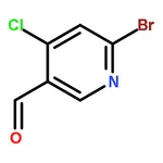 RHAWN 6-Bromo-4-chloronicotinaldehyde
