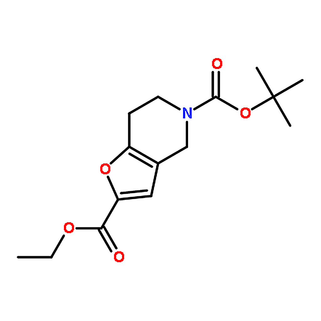 RHAWN 5-tert-Butyl 2-ethyl 6,7-dihydrofuro[3,2-c]pyridine-2,5(4H)-dicarboxylate