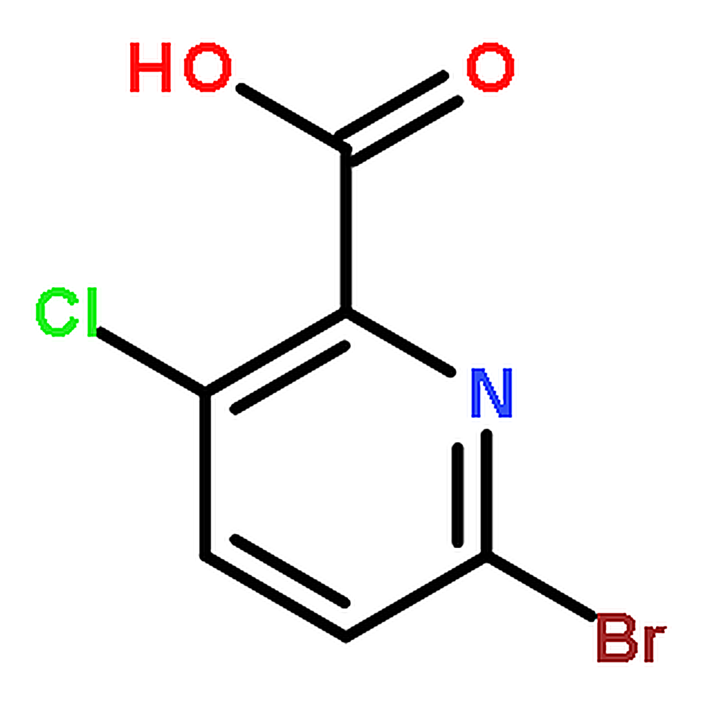 RHAWN 6-Bromo-3-chloropicolinic acid