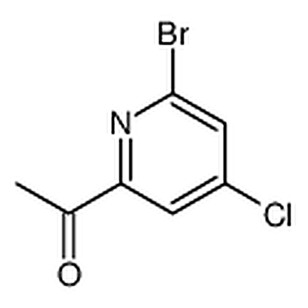 RHAWN 1-(6-Bromo-4-chloropyridin-2-yl)ethanone