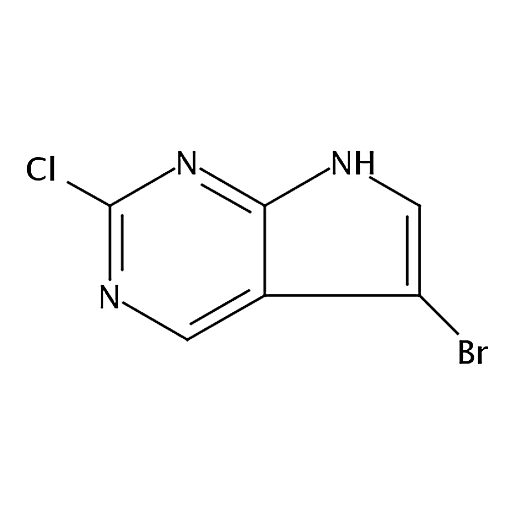 RHAWN 5-Bromo-2-chloro-7H-pyrrolo[2，3-d]pyrimidine