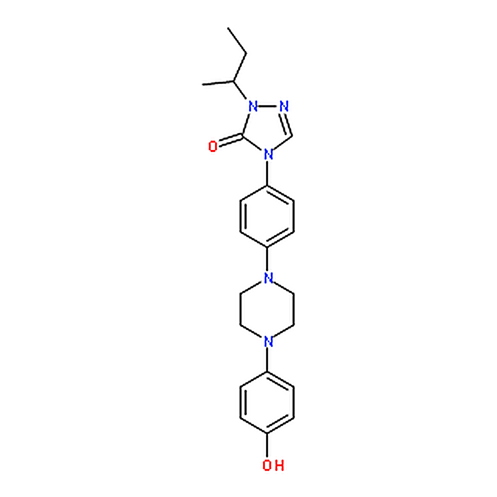RHAWN 1-(sec-Butyl)-4-(4-(4-(4-hydroxyphenyl)piperazin-1-yl)phenyl)-1H-1,2,4-triazol-5(4H)-one