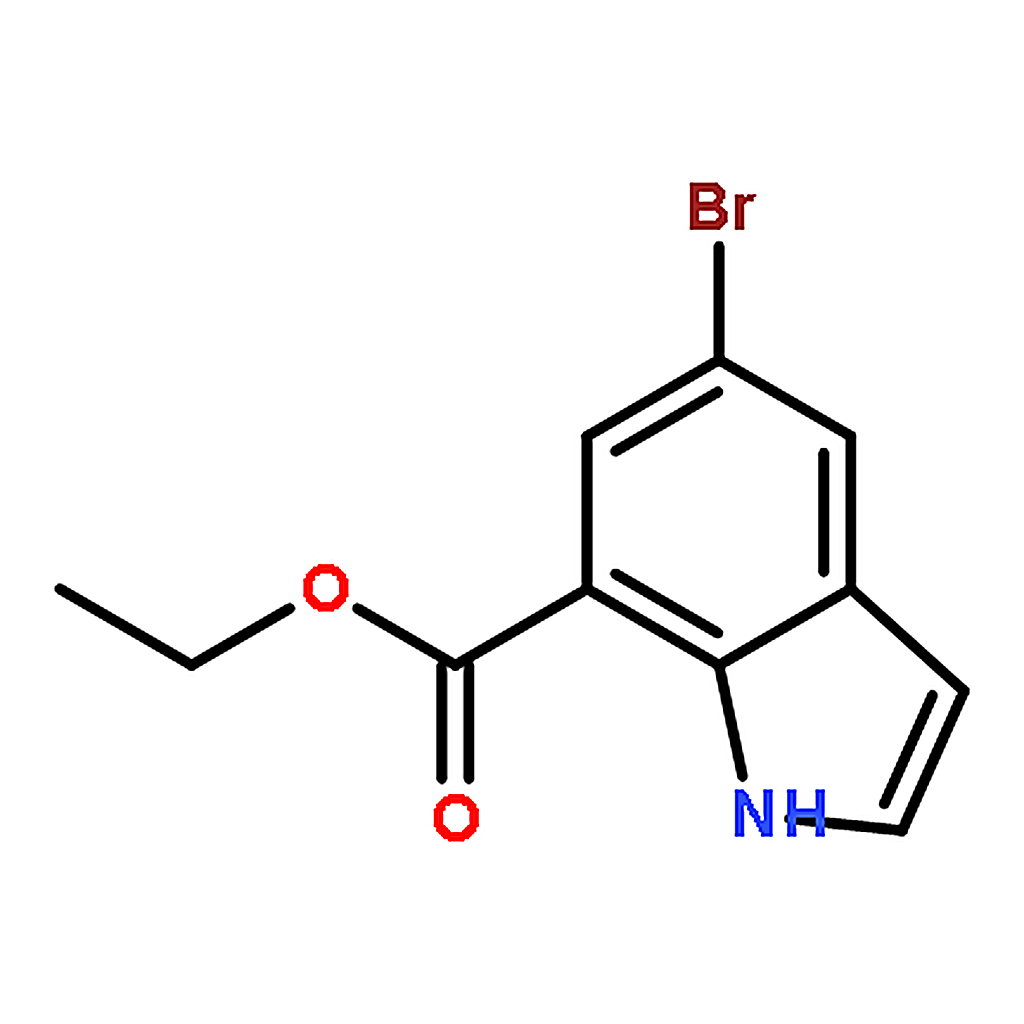 RHAWN Ethyl 5-bromo-1H-indole-7-carboxylate