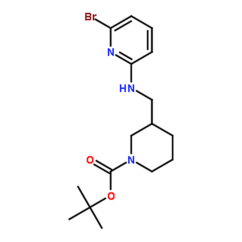 RHAWN 3-[(6-Bromo-pyridin-2-ylamino)-methyl]-piperidine-1-carboxylicacidtert-butylester