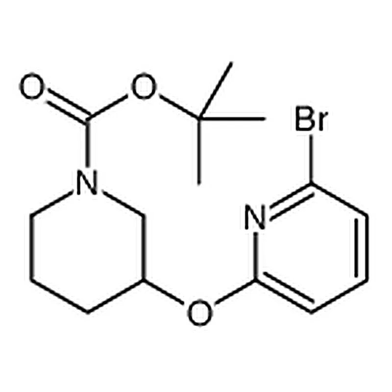 RHAWN 3-(6-Bromo-pyridin-2-yloxy)-piperidine-1-carboxylicacidtert-butylester