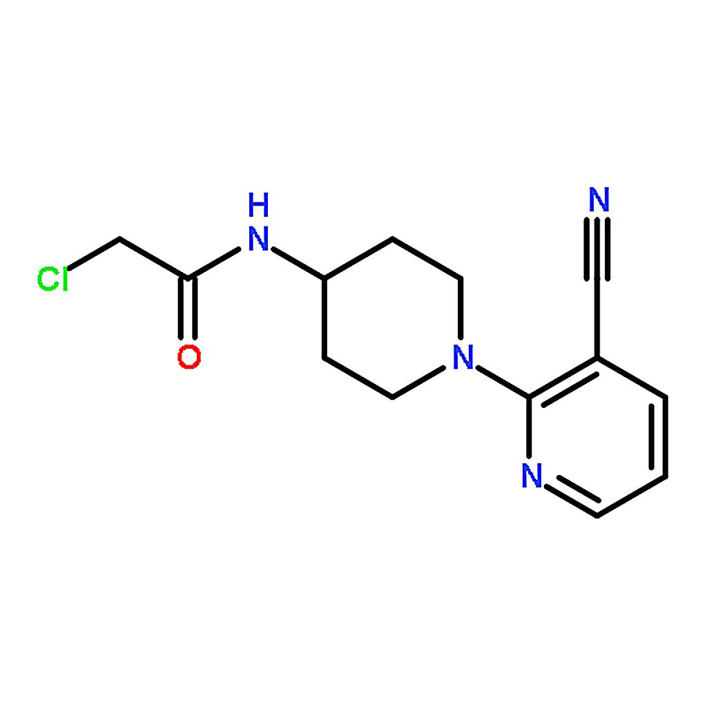 RHAWN 2-Chloro-N-(3-cyano-3，4，5，6-tetrahydro-2H-[1，2]bipyridinyl-4-yl)-acetamide