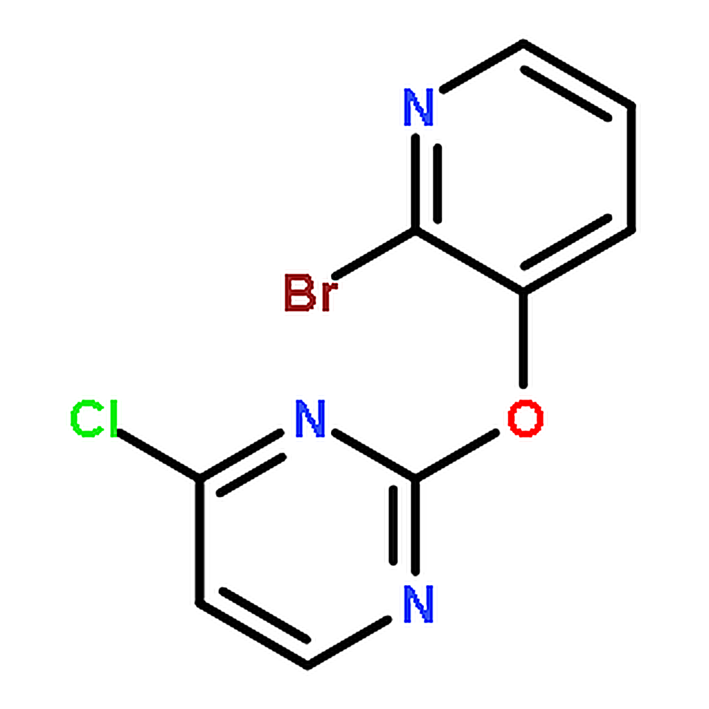 RHAWN 2-(2-Bromo-pyridin-3-yloxy)-4-chloro-pyrimidine
