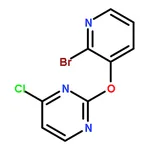 RHAWN 2-(2-Bromo-pyridin-3-yloxy)-4-chloro-pyrimidine