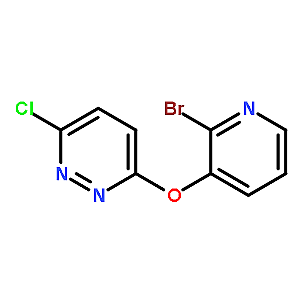 RHAWN 3-(2-Bromo-pyridin-3-yloxy)-6-chloro-pyridazine