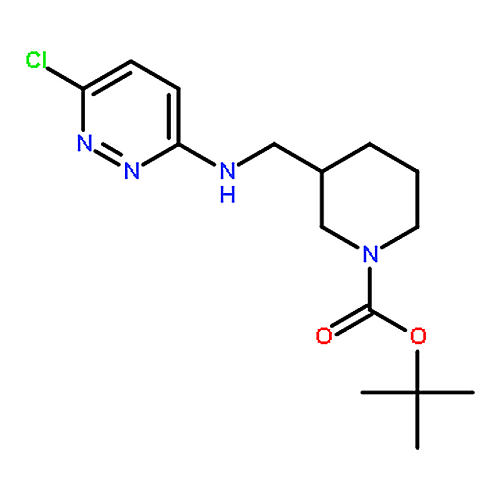 RHAWN 3-[(6-Chloro-pyridazin-3-ylamino)-methyl]-piperidine-1-carboxylicacidtert-butylester