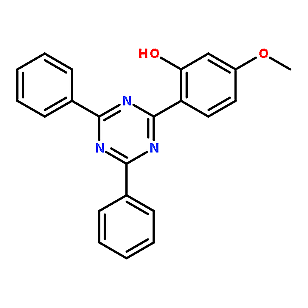 RHAWN 2-(2-Hydroxy-4-methoxyphenyl)-4,6-diphenyl-1,3,5-triazine