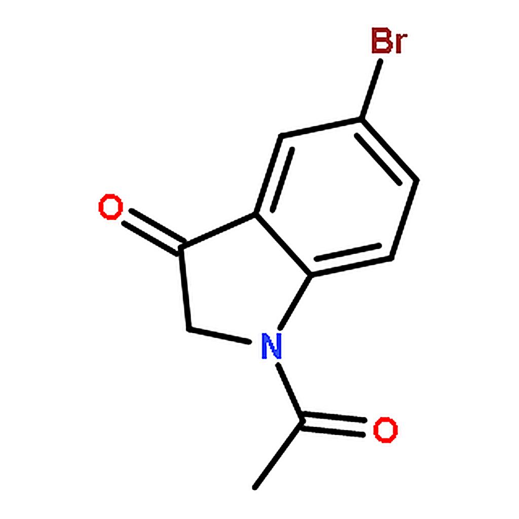 RHAWN 1-Acetyl-5-bromoindolin-3-one