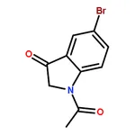 RHAWN 1-Acetyl-5-bromoindolin-3-one