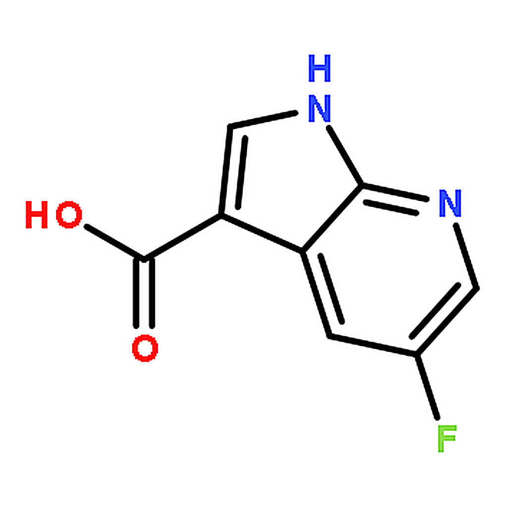 RHAWN 5-Fluoro-1H-pyrrolo[2,3-b]pyridine-3-carboxylic acid