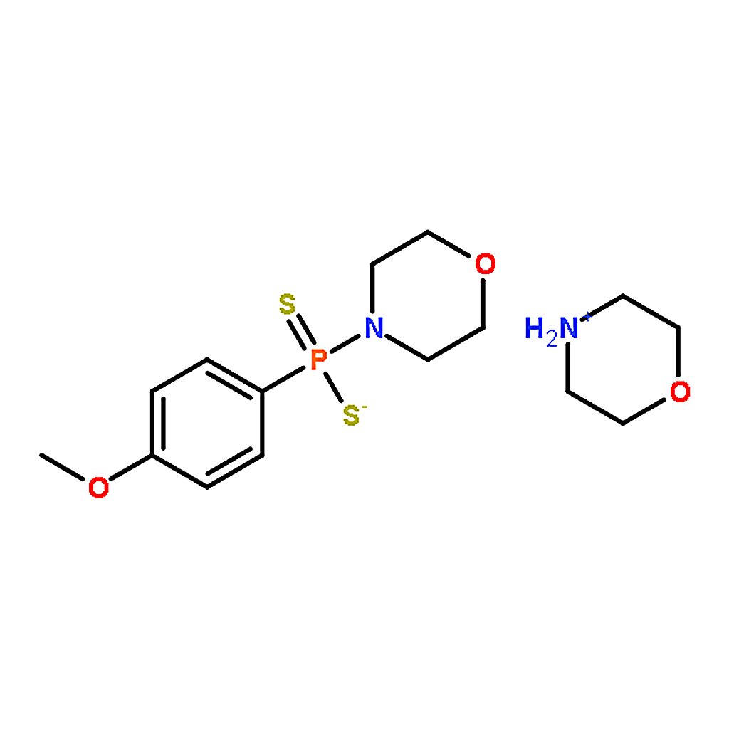 RHAWN Morpholine (4-methoxyphenyl)(morpholino)phosphinodithioate