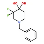 RHAWN 1-Benzyl-3,3-difluoropiperidine-4,4-diol