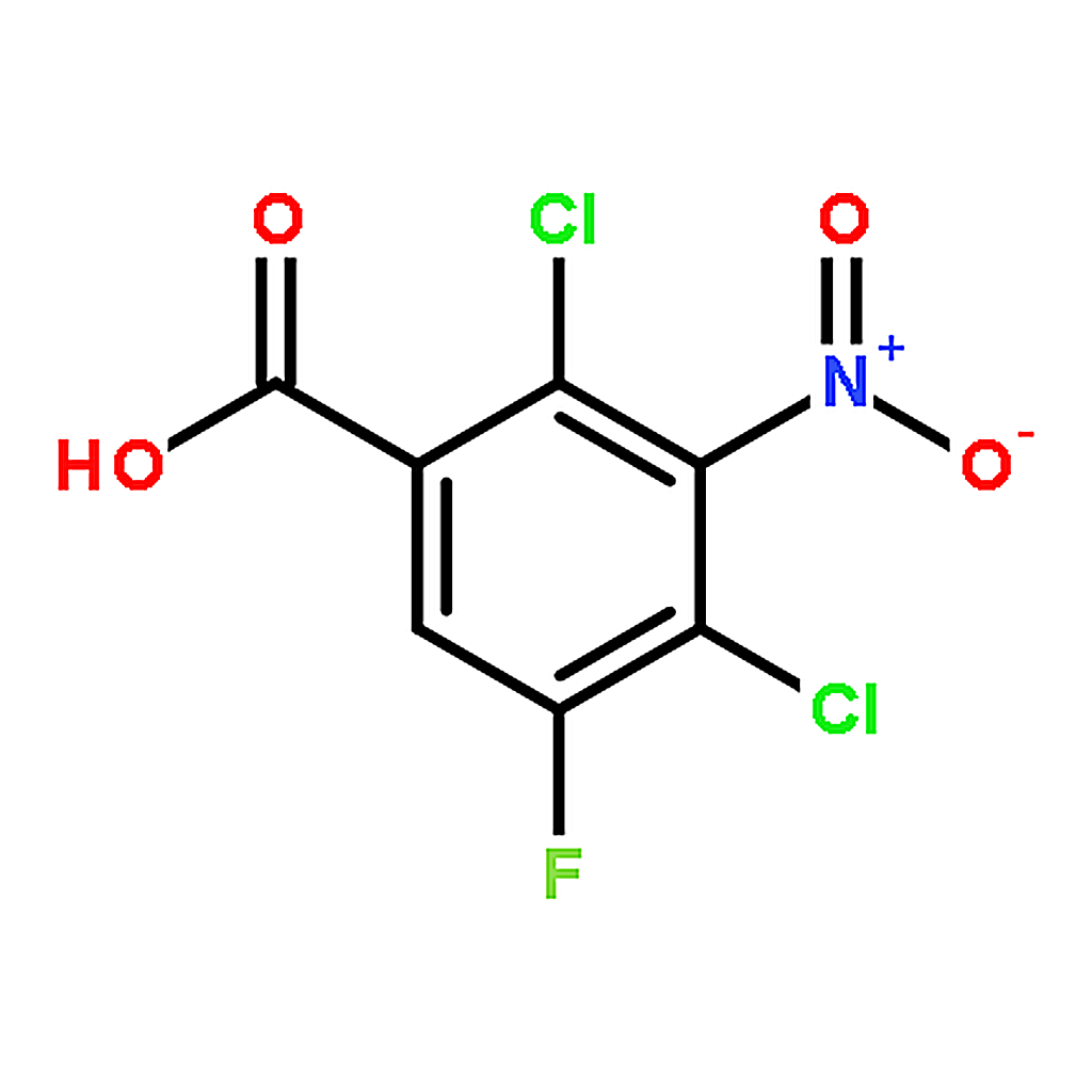 RHAWN 2,4-Dichloro-5-fluoro-3-nitrobenzoic acid